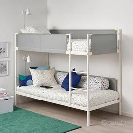 Letto a castello VITVAL ikea completo di materassi