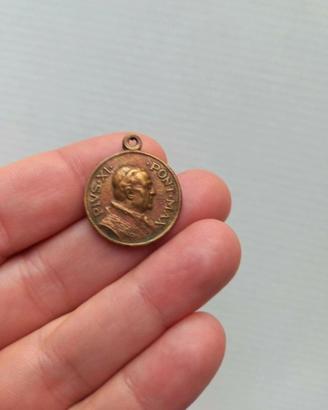 Medaglia religiosa di Papa Pio XI
