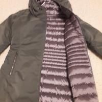 piumino Ciesse reversibile verdone