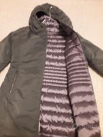 piumino Ciesse reversibile verdone