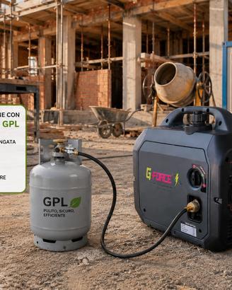 Generatore 4000w inverter Start/stop GPL/BENZINA