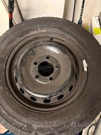 4 Gomme estive furgone 225/65 R16C Su cerchi ferro