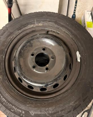 4 Gomme estive furgone 225/65 R16C Su cerchi ferro