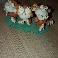 Raro Set 3 Scimmie Sagge RUSS Berrie - Serie Monke