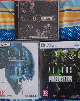 Aliens vs Predator + Colonial Marines + A. vs P. 2