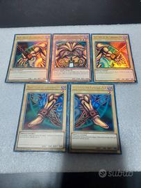 Yugioh  Exodia completo 1a edizione NM