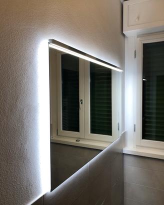 Specchio bagno retroilluminato kho-i-noor