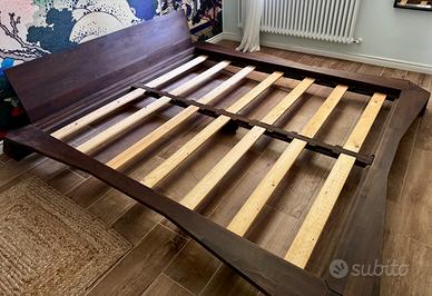 Letto giapponese con tatami