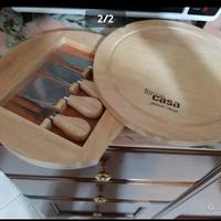 Tagliere Guzzini con accessori