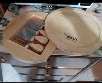 Tagliere Guzzini con accessori