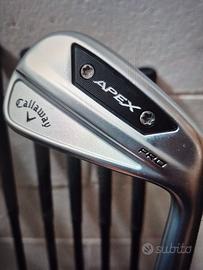 SET FERRI CALLAWAY APEX PRO 24  5-AW SHAFT MMT85 R