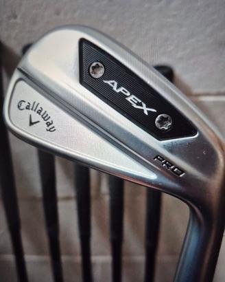 SET FERRI CALLAWAY APEX PRO 24  5-AW SHAFT MMT85 R