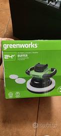 Lucidatrice rotorbitale greenworks