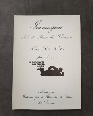 Immagine. Note di Storia del Cinema, n. 15