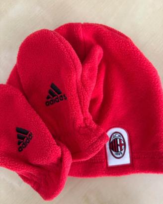 Set pile Adidas- AC Milan (cappello + guanti)