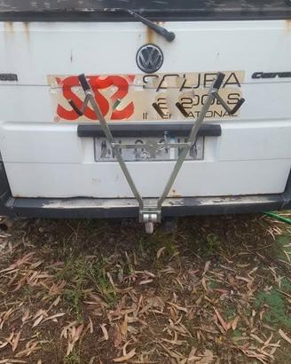 Portabici universale nuovo x auto cn gancio traino