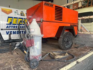 NOLEGG sabbiatrice + compressore