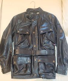 Giacca Belstaff Trialmaster nera donna in pelle