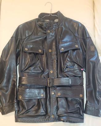 Giacca Belstaff Trialmaster nera donna in pelle
