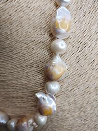 Collana perle barocche