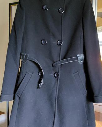 cappotto nero Naf Naf