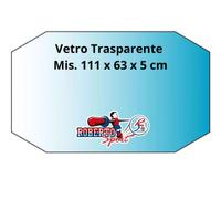 Vetro trasparente calcio balilla roberto sport