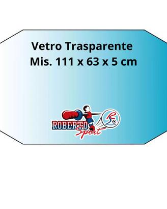 Vetro sabbiato calcio balilla roberto sport