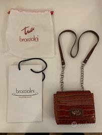 Borsa in pelle a tracolla / spalla Braccialini
