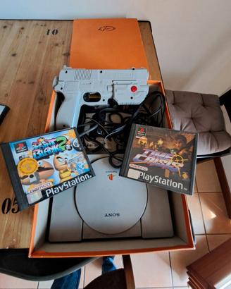 play station 1 + pistola namco