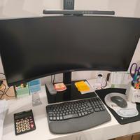 Monitor curvo Samsung 34" -  LC34G55TWWPXEN