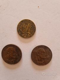 monete città del vaticano 5 e 10 centesimi