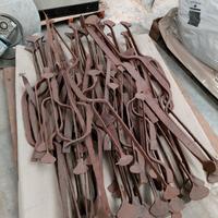 Cancello ferro battuto elementi  decorativi