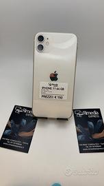 iPhone 11 64GB bianco usato garanzia 