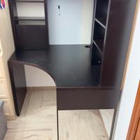 Ikea MICKE Scrivania angolare, (100×142 cm)