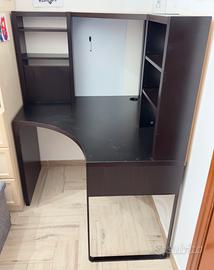 Ikea MICKE Scrivania angolare, (100×142 cm)