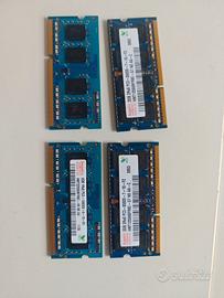 Hinyx RAM 8GB 2GBx4 SODIMM per Apple
