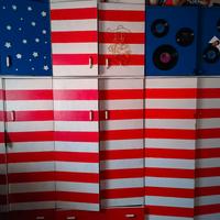 armadio decapato u.s.a flag 