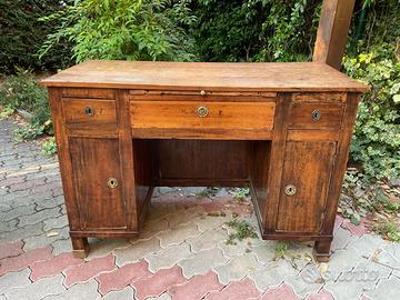 Scrivania Impero originale legno massiccio