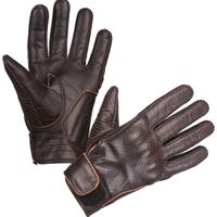 Guanti Moto Pelle MODEKA HOT CLASSIC Marroni Retro