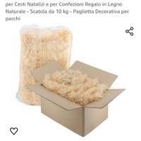 paglia per imballaggio e cesti