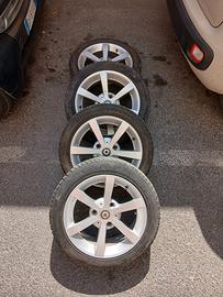 cerchi con gomme smart 451