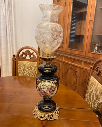 Lampada blu di Limoges