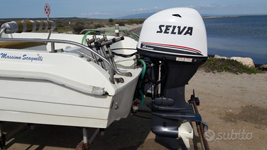 Barca Miami 5 Mt con motore Selva Murena 40 CV