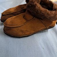  Pantofole in Vero shearling unisex 