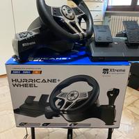 Volante e pedaliera per ps4