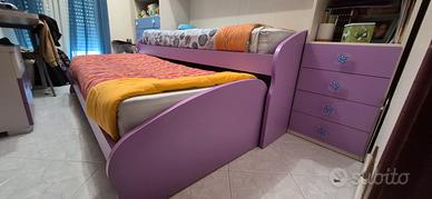 Divano alto cameretta bimba