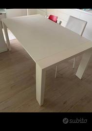 Tavolo allungabile bianco