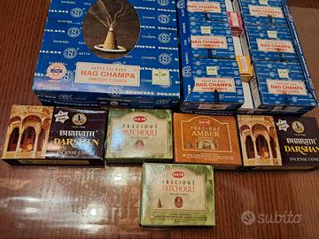 30 scatolette di incenso in coni