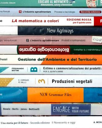 libri di testo agrario g.b. cerletti agt