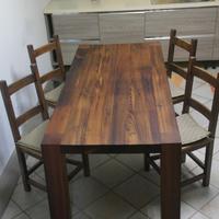 Tavolo in legno di larice invecchiato 6 posti